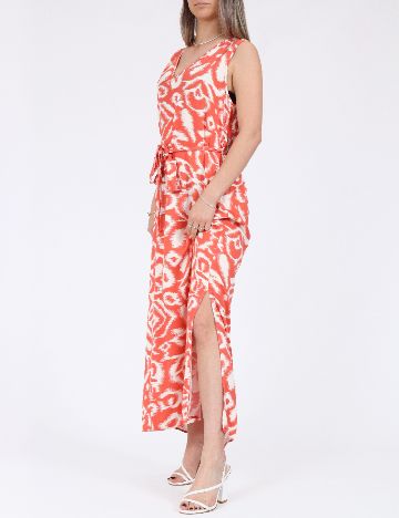 Rochie lunga Vero Moda, portocaliu