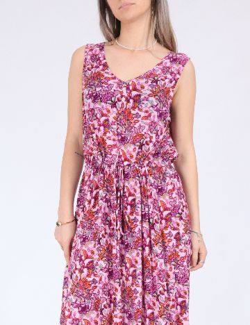 Rochie lunga Vero Moda, roz