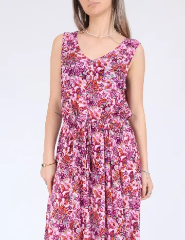 Rochie lunga Vero Moda, roz