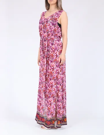Rochie lunga Vero Moda, roz