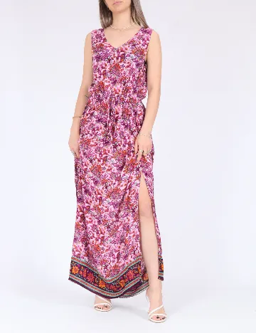 Rochie lunga Vero Moda, roz