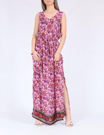 Rochie lunga Vero Moda, roz