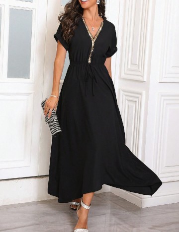 Rochie lunga SHEIN, negru
