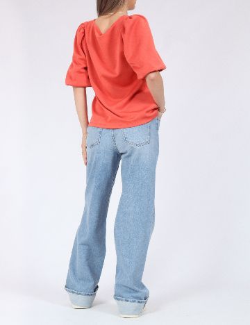 Bluza Vero Moda, portocaliu