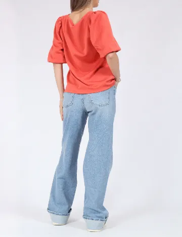 Bluza Vero Moda, portocaliu