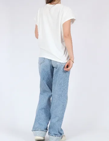 Tricou Vero Moda, alb Alb