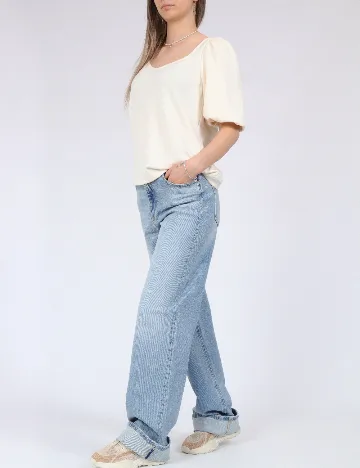 Bluza Vero Moda, crem