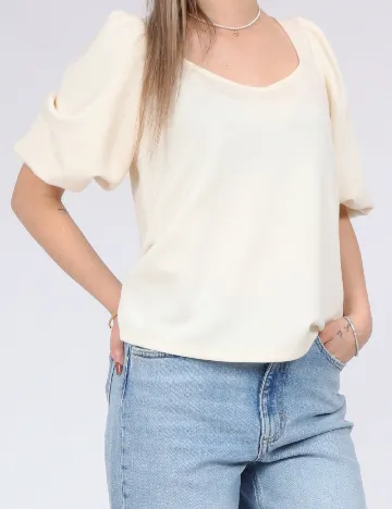 Bluza Vero Moda, crem