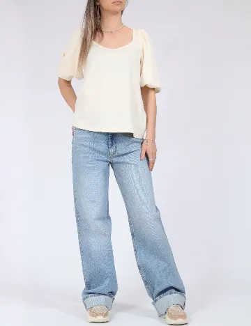 Bluza Vero Moda, crem