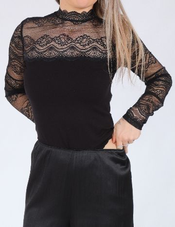 Body Vero Moda, negru