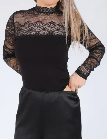 Body Vero Moda, negru Negru