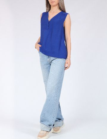 Bluza Vero Moda, albastru