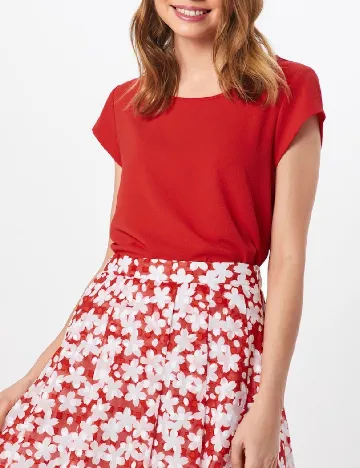 Bluza Vero Moda, rosu