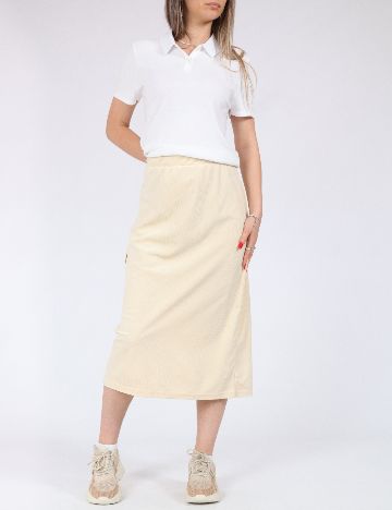 Fusta Vero Moda, crem