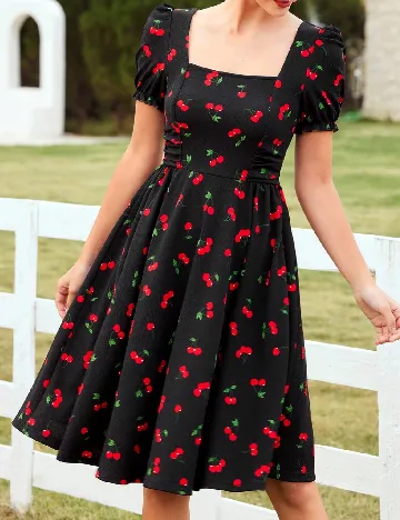 Rochie medie SHEIN, negru