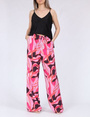 Pantaloni Vero Moda, roz