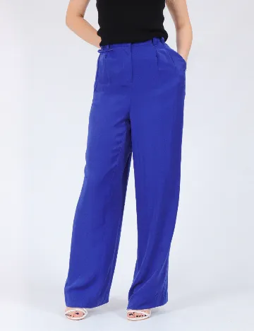 Pantaloni Vero Moda, albastru Albastru