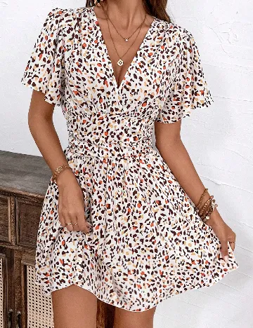 Rochie scurta SHEIN, mix culori