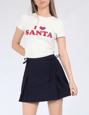 Fusta Vero Moda, bleumarin Albastru