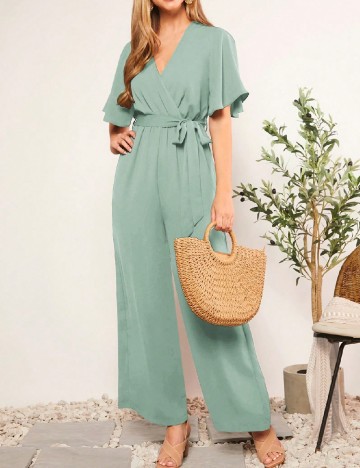 Salopeta SHEIN CURVE, verde