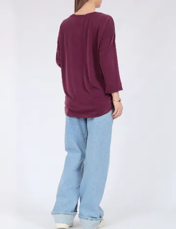 Bluza Only, visiniu Rosu