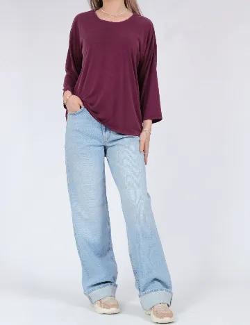 Bluza Only, visiniu Rosu