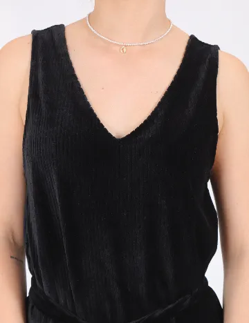 Rochie scurta Pieces, negru