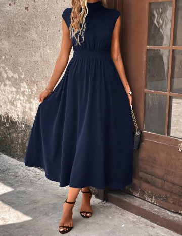 Rochie lunga SHEIN, bleumarin