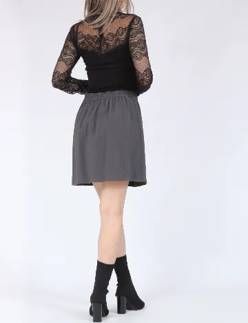 Fusta Vero Moda, gri