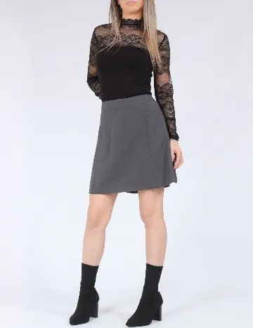 Fusta Vero Moda, gri