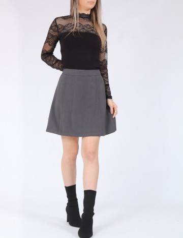 Fusta Vero Moda, gri