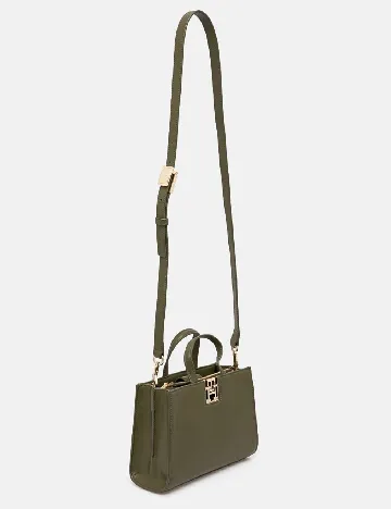 Geanta Tommy Hilfiger, verde