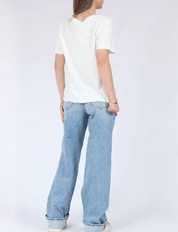Tricou Vero Moda, alb Alb