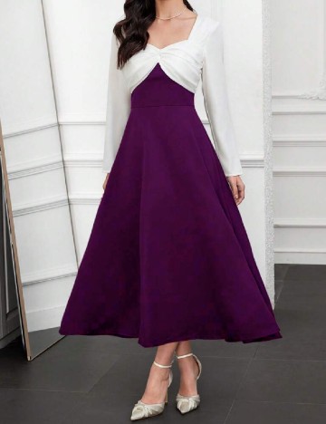 Rochie lunga SHEIN, mov