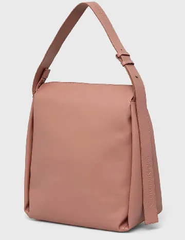 Geanta Calvin Klein, roz pudra