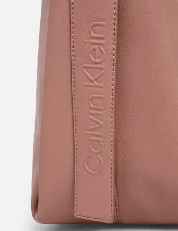 Geanta Calvin Klein, roz pudra