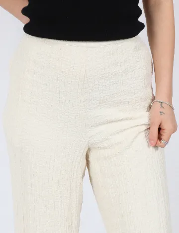 Pantaloni Vero Moda, alb