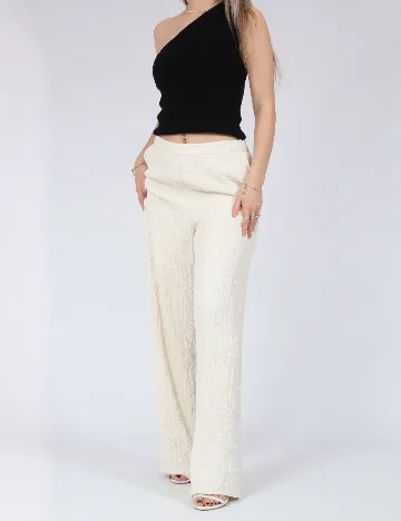Pantaloni Vero Moda, alb