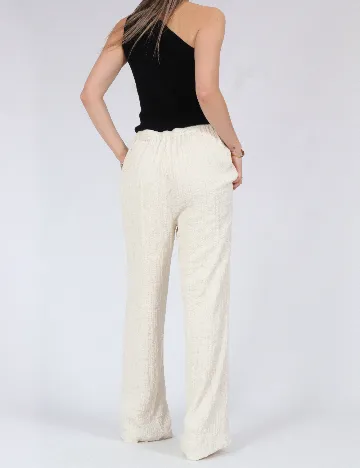 Pantaloni Vero Moda, alb