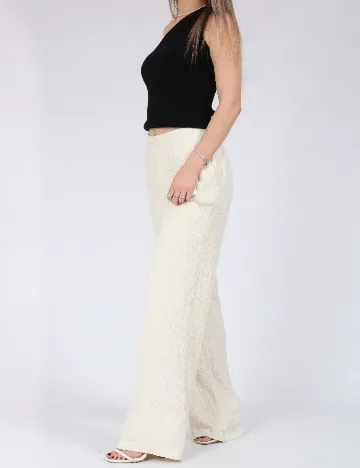 Pantaloni Vero Moda, alb