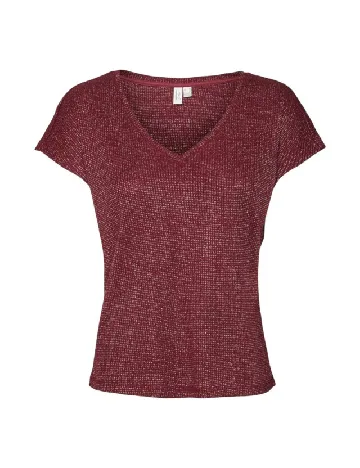 Tricou Vero Moda, visiniu