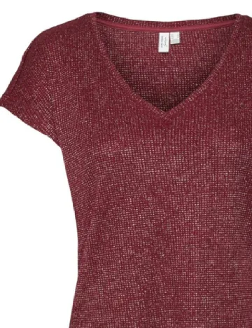 Tricou Vero Moda, visiniu