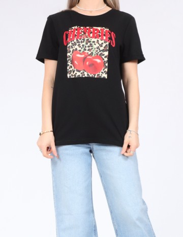 Tricou Only, negru