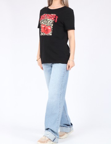 Tricou Only, negru