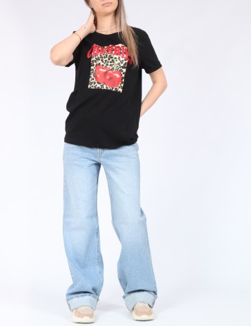 Tricou Only, negru