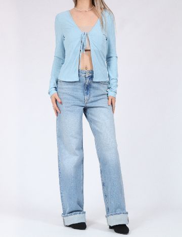 Cardigan Pieces, albastru