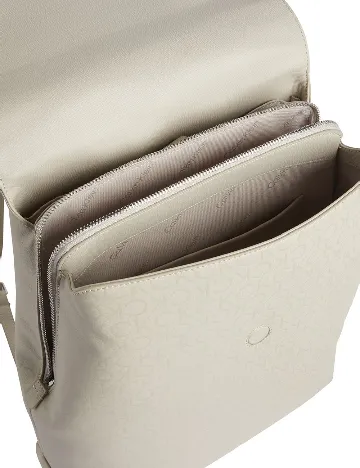 Rucsac Calvin Klein, bej Crem