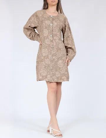 Rochie scurta Vero Moda, maro