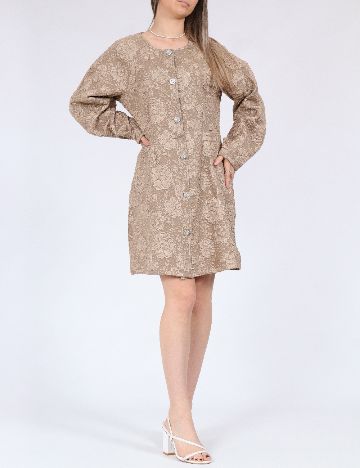 Rochie scurta Vero Moda, maro
