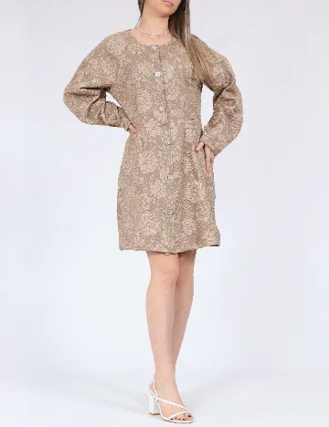 Rochie scurta Vero Moda, maro